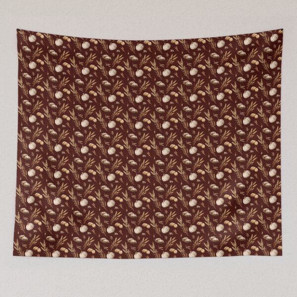 Item preview, Fall Pumpkin Thanksgiving Pattern designed and sold by LouieVanille.