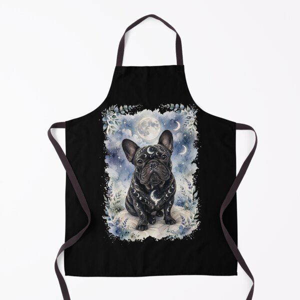 Item preview, Mystic Moon French Bulldog Watercolor Magical Night Sky Dog Design designed and sold by shallia.