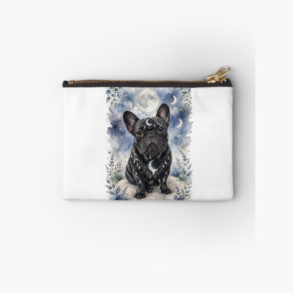Item preview, Mystic Moon French Bulldog Watercolor Magical Night Sky Dog Design designed and sold by shallia.