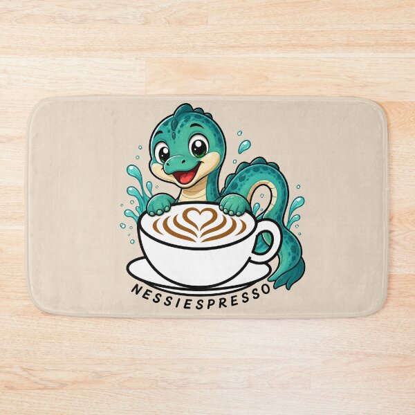 Item preview, ☕ BREWED BEASTIES COLLECTION ☕ -  CRYPTID CHUMS - Nessiespresso designed and sold by WheelieGdArt.