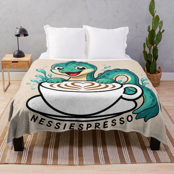 Item preview, ☕ BREWED BEASTIES COLLECTION ☕ - CRYPTID CHUMS - Nessiespresso designed and sold by WheelieGdArt.