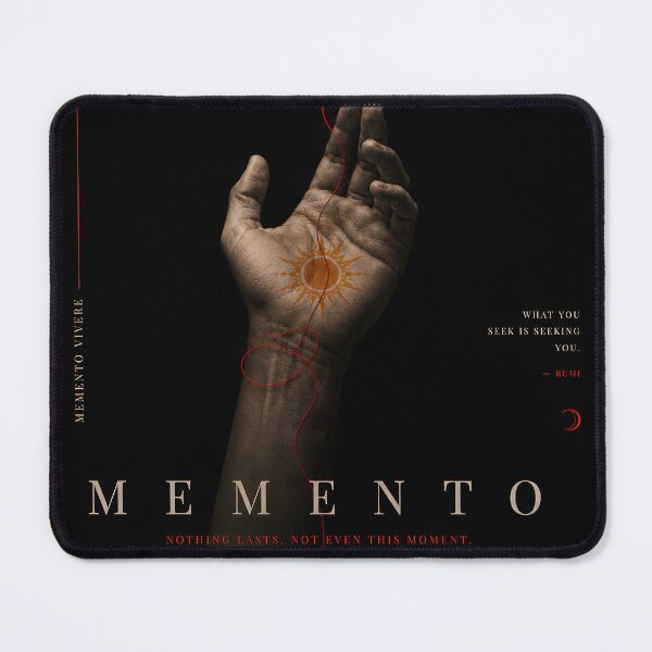 Item preview, Memento — Hand & Sun Symbol Dark Philosophical Art Print designed and sold by HamieStudio.