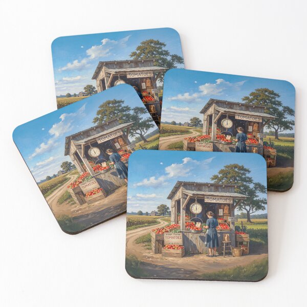 Item preview, Vintage Country Tomato Farm Stand designed and sold by Home Decor Art.