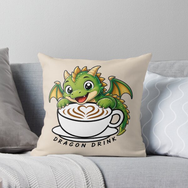 Item preview, ☕ BREWED BEASTIES COLLECTION ☕ -  FANTASY FRIENDS - Dragon Drink designed and sold by WheelieGdArt.