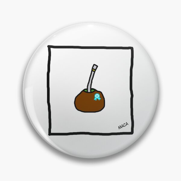 Item preview, Modern Argentine Mate Cup Art - Stylized Yerba Mate Tea designed and sold by Maca G.