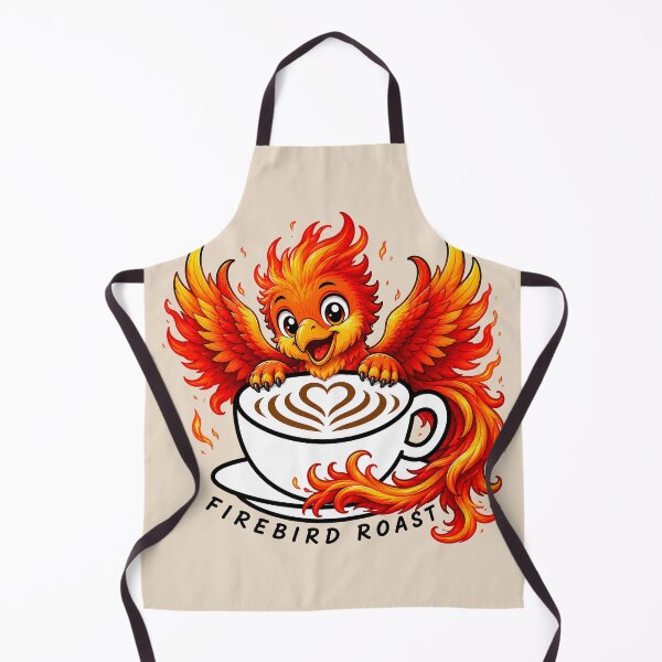 Item preview, ☕ BREWED BEASTIES COLLECTION ☕ - FANTASY FRIENDS - Firebird Roast designed and sold by WheelieGdArt.
