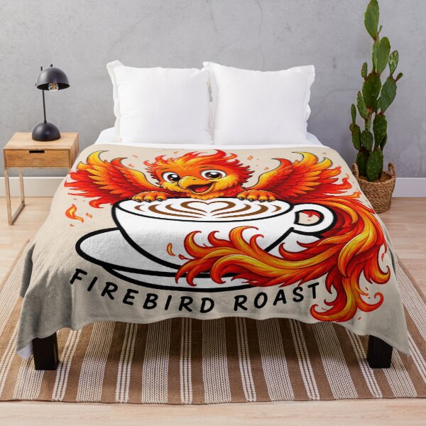 Item preview, ☕ BREWED BEASTIES COLLECTION ☕ - FANTASY FRIENDS - Firebird Roast designed and sold by WheelieGdArt.