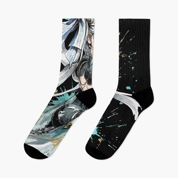 Artikelvorschau, Jinhsi Wuthering Waves Ink Gaming Grafik-T-Shirt entworfen und verkauft von Senpaiwaves.