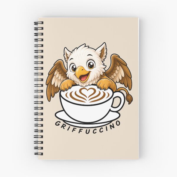 Item preview, ☕ BREWED BEASTIES COLLECTION ☕ -  FANTASY FRIENDS - Griffuccino designed and sold by WheelieGdArt.