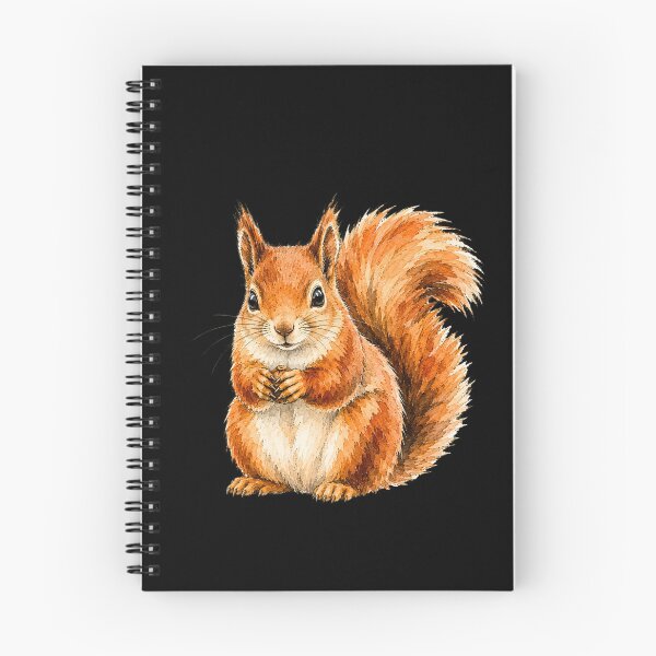 Item preview, Minimal Squirrel Watercolor | Hand Drawn Wildlife Illustration designed and sold by ColorSplash123.
