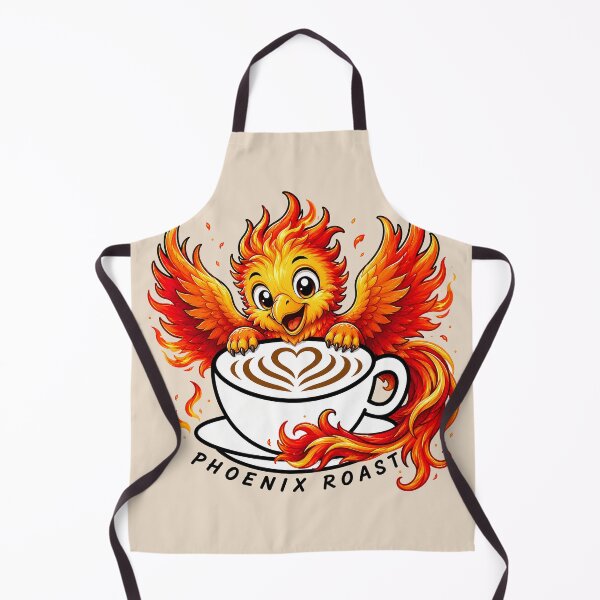 Item preview, ☕ BREWED BEASTIES COLLECTION ☕ - FANTASY FRIENDS - Phoenix Roast designed and sold by WheelieGdArt.