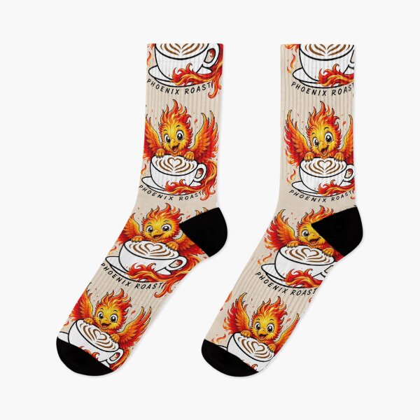 Item preview, ☕ BREWED BEASTIES COLLECTION ☕ -  FANTASY FRIENDS - Phoenix Roast designed and sold by WheelieGdArt.