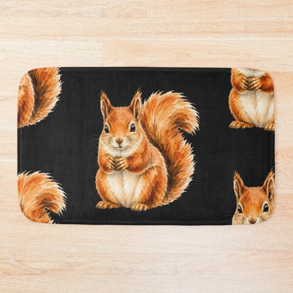 Item preview, Minimal Squirrel Watercolor | Hand Drawn Wildlife Illustration designed and sold by ColorSplash123.
