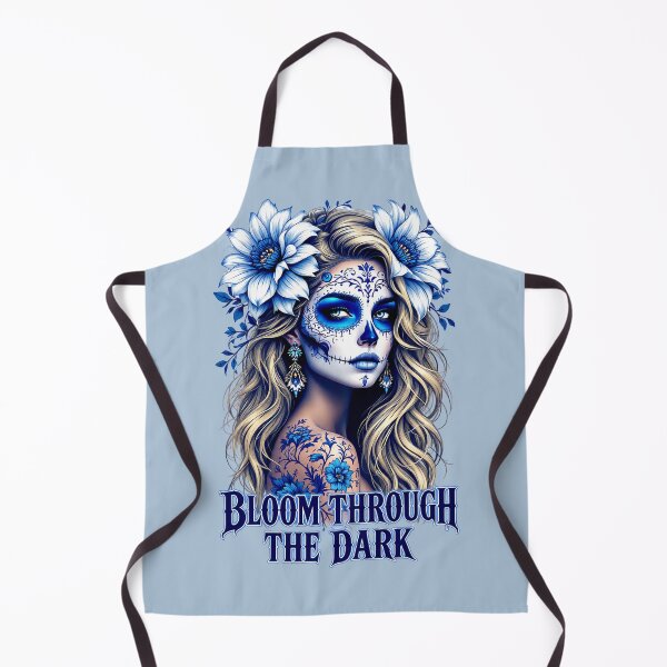 Item preview, Bloom Through The Dark Sugar Skull designed and sold by Ginetta0815.
