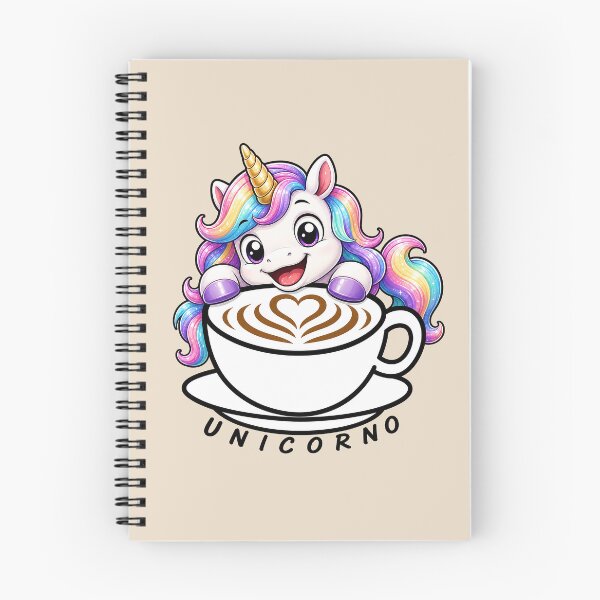 Item preview, ☕ BREWED BEASTIES COLLECTION ☕ -  FANTASY FRIENDS - Unicorno designed and sold by WheelieGdArt.