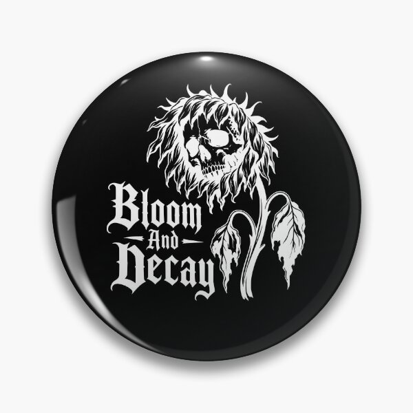 Item preview, Gothic Skull Sunflower designed and sold by FreshPixelArt.