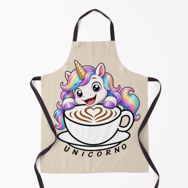 Item preview, ☕ BREWED BEASTIES COLLECTION ☕ - FANTASY FRIENDS - Unicorno designed and sold by WheelieGdArt.