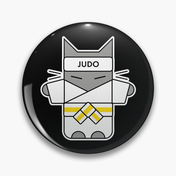 Item preview, Judo Cat - White Yellow Belt designed and sold by eve streets.