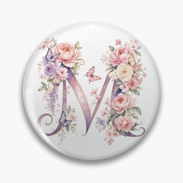 Item preview, M  designed and sold by Whimsy Petal and Co..
