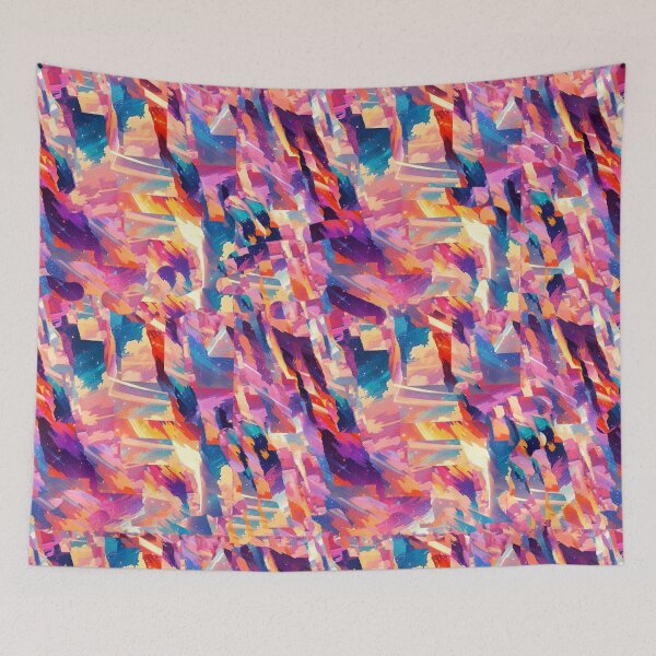 Item preview, Shimmering geometric explosion of color designed and sold by Sigtrix.