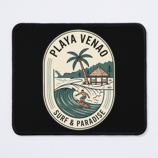 Item preview, Playa Venao Surf Paradise Vintage Travel Emblem designed and sold by k3rstman1.