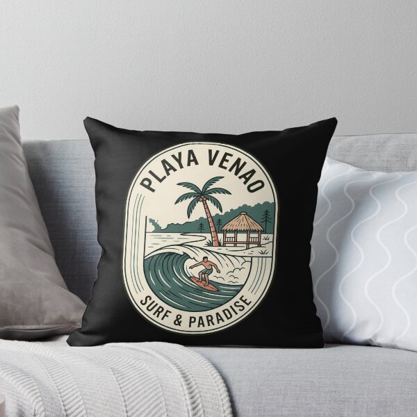 Item preview, Playa Venao Surf Paradise Vintage Travel Emblem designed and sold by k3rstman1.