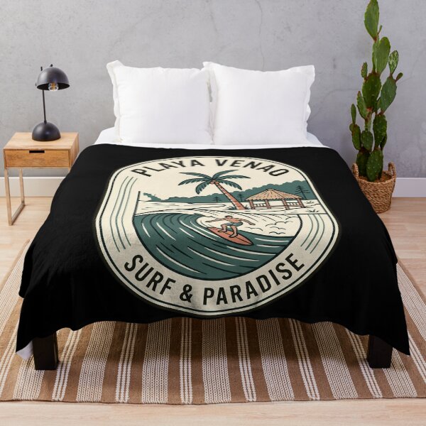Item preview, Playa Venao Surf Paradise Vintage Travel Emblem designed and sold by k3rstman1.