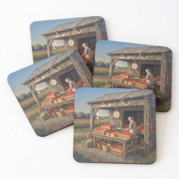 Item preview, Vintage Country Tomato Farm Stand designed and sold by Home Decor Art.