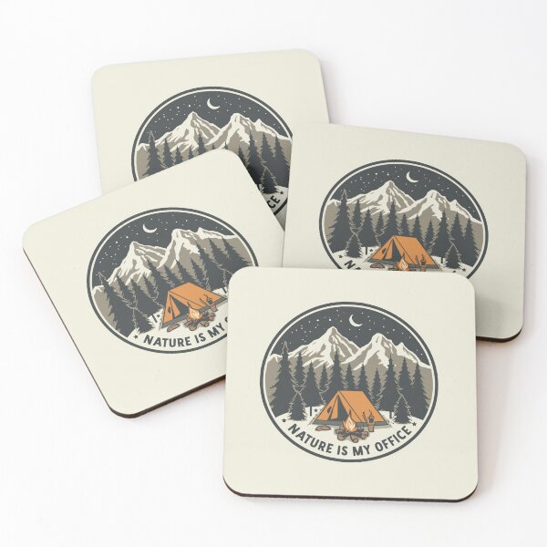 Item preview, NATURE IS MY OFFICE designed and sold by BKDIGITALSHOP.