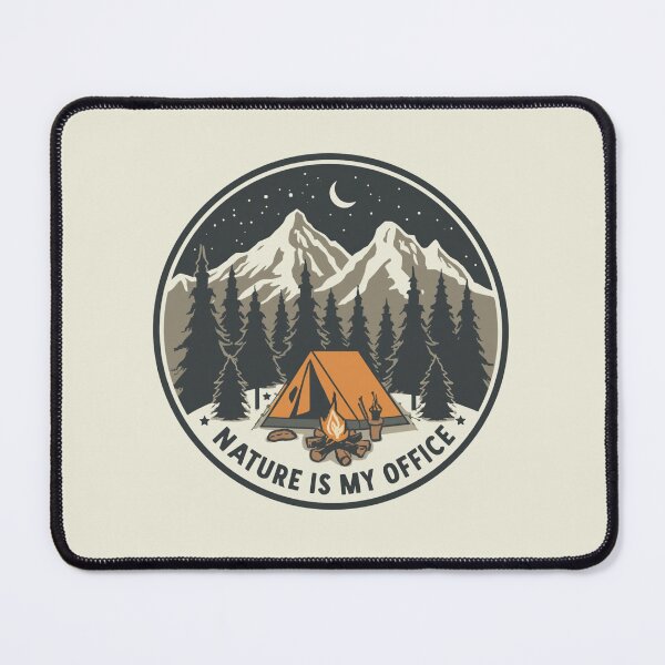 Item preview, NATURE IS MY OFFICE designed and sold by BKDIGITALSHOP.