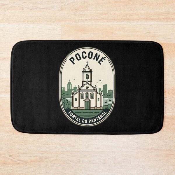 Item preview, Poconé Brazil Vintage Travel Emblem Portal do Pantanal designed and sold by k3rstman1.