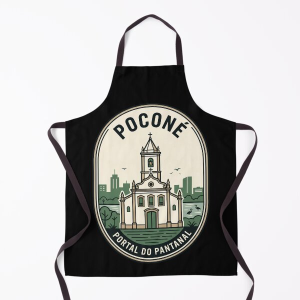 Item preview, Poconé Brazil Vintage Travel Emblem Portal do Pantanal designed and sold by k3rstman1.