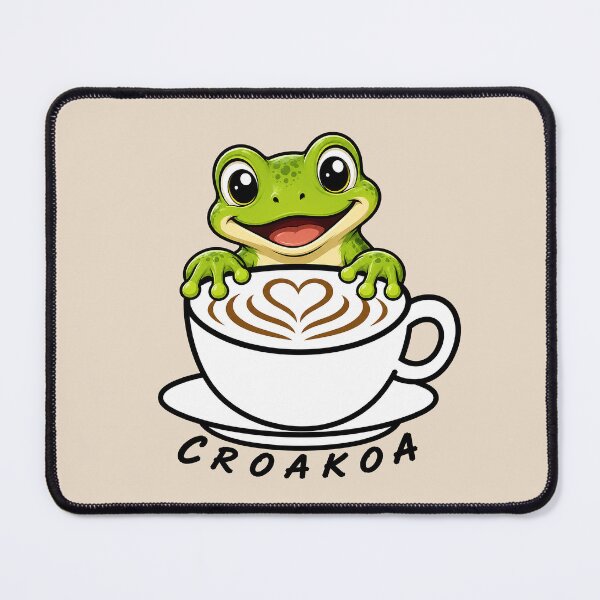 Item preview, ☕ BREWED BEASTIES COLLECTION ☕ - REPTILE REGULARS & AMPHIBIAN AMIGOS - Croakoa designed and sold by WheelieGdArt.