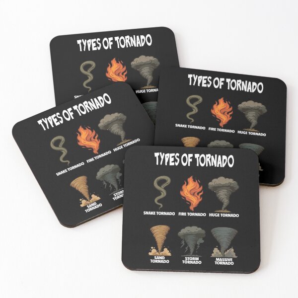 Item preview, Types Of Tornado Tornado Weather Storm Tornado Chaser designed and sold by jaggyboy.