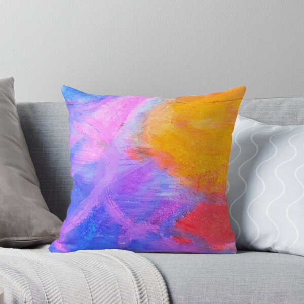 Item preview, blue and orange abstract designed and sold by Tereza Pilar  Art.