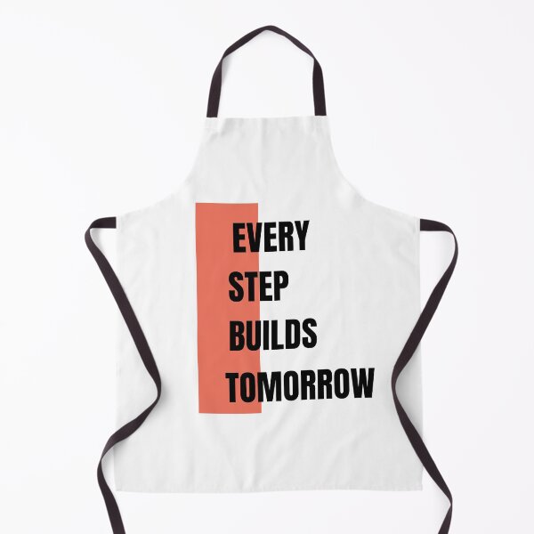 Item preview, Every Step Builds Tomorrow – Inspirational Motivational Typography Design designed and sold by CKADigital.