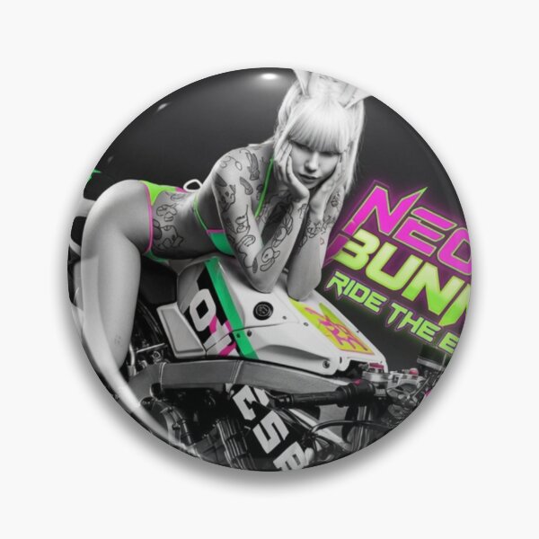 Item preview, Neon Bunny Velocity: When the Ride Outshines the Night designed and sold by Print Fiction.
