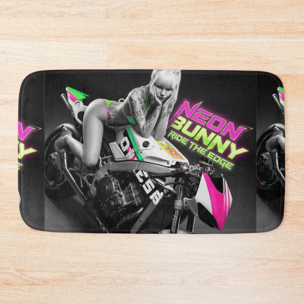 Item preview, Neon Bunny Velocity: When the Ride Outshines the Night designed and sold by Print Fiction.