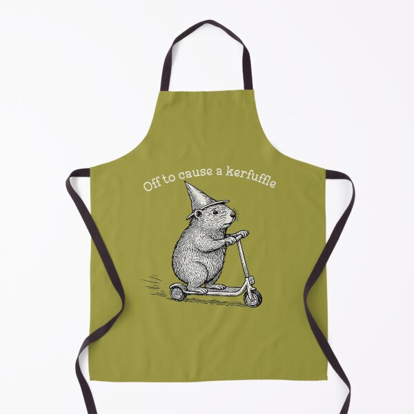 Item preview, Off to Cause A Kerfuffle Funny Capybara Meme designed and sold by ArleneRowe.