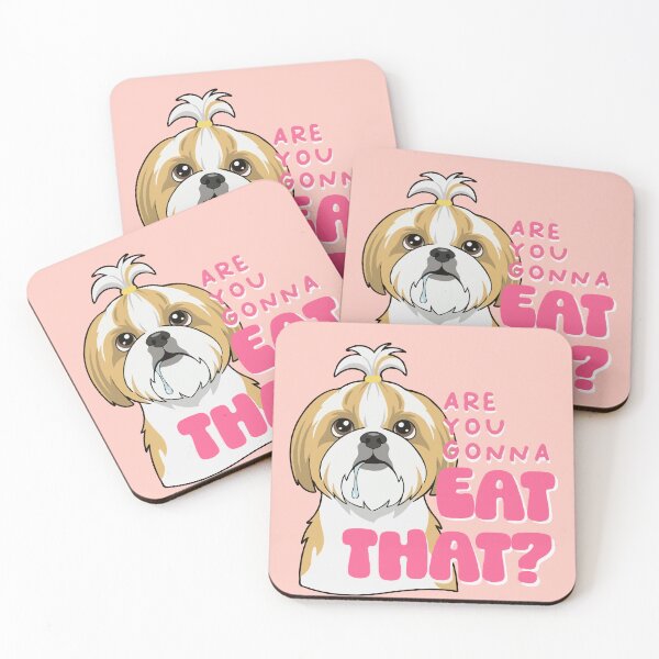 Item preview, Are You Gonna Eat That? – Cute Shih Tzu Funny Dog Design  designed and sold by PawsAndPallette .