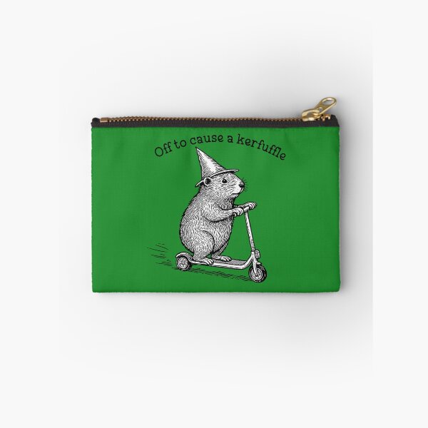 Item preview, Off to Cause A Kerfuffle Funny Capybara Scooter Chaos designed and sold by ArleneRowe.