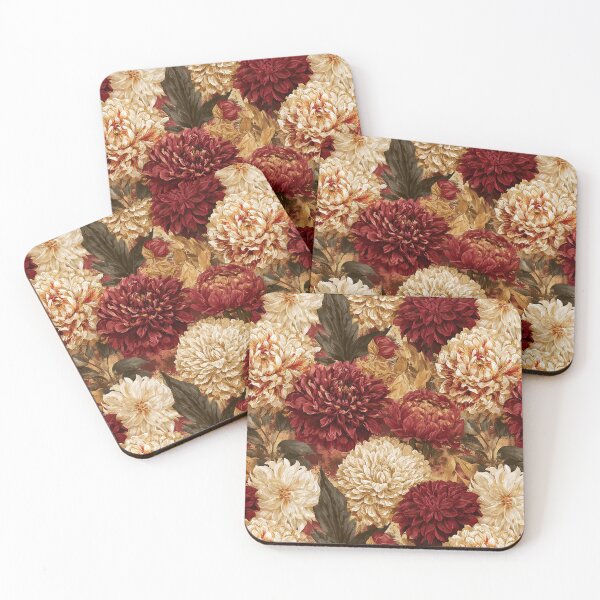 Item preview, Petaled Dahlias Flower  - Flower Garden Pattern  - Gift Ideas designed and sold by RoyalStarsPatts.