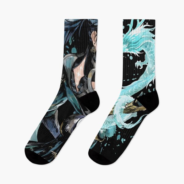 Artikelvorschau, Jiyan Wuthering Waves Ink Gaming Grafik-T-Shirt entworfen und verkauft von Senpaiwaves.