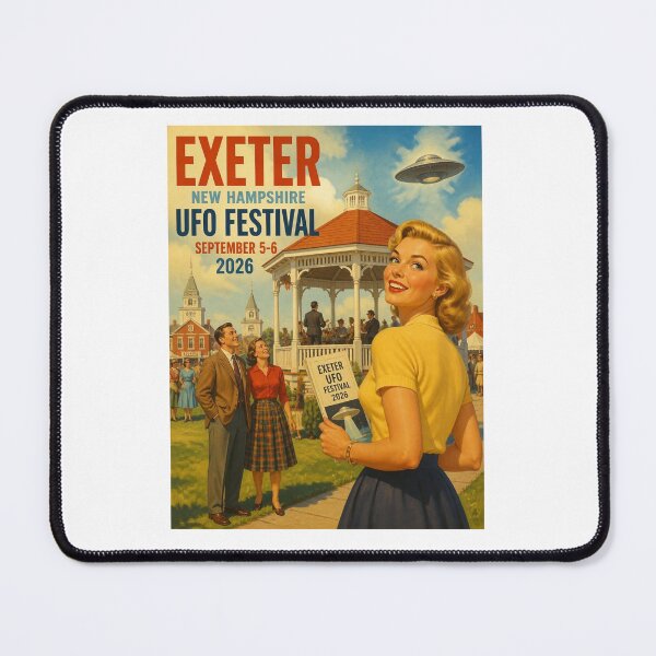 Item preview, Exeter New Hampshire ~ 2026 UFO Festival designed and sold by Wilcox PhotoArt.