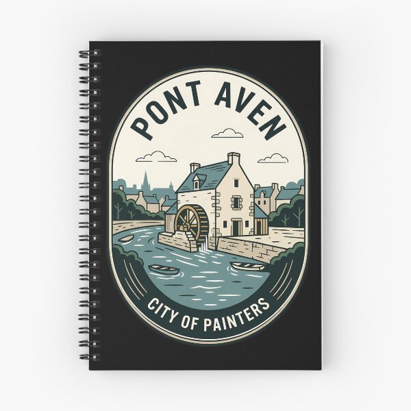 Item preview, Pont Aven France Vintage Travel Emblem City Painters designed and sold by k3rstman1.