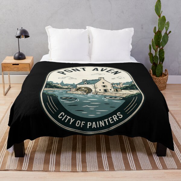 Item preview, Pont Aven France Vintage Travel Emblem City Painters designed and sold by k3rstman1.