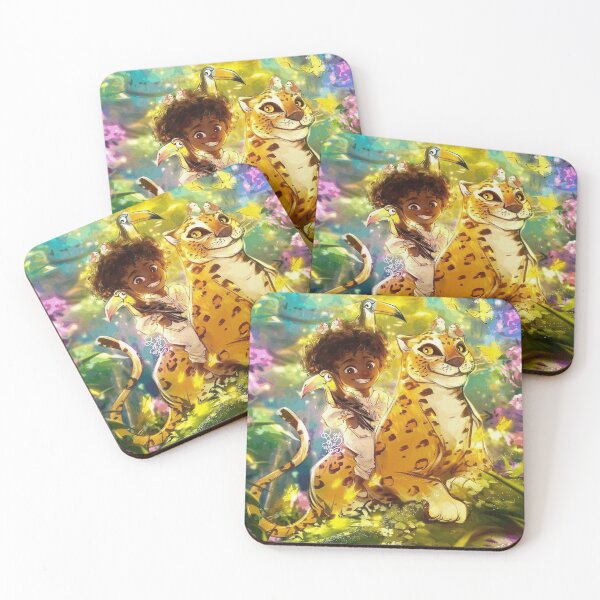Item preview, Jungle Boy and Jaguar Friends designed and sold by ElliotMarlow.