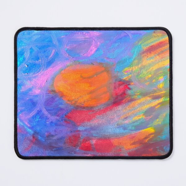 Item preview, Golden sun. Abstract designed and sold by Tereza Pilar Art.