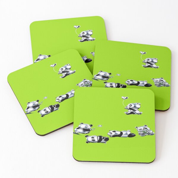 Item preview, The Gallery of Emotions - Panda Collection - 5 3D Pandas in Different Poses designed and sold by RAYBIL.