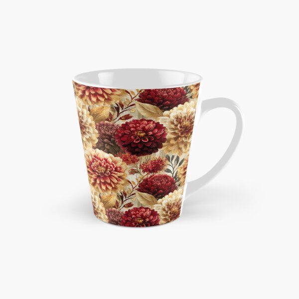 Item preview, Charming Dahlias Texture  - Birth Flower Pattern  - Gift Ideas For Men designed and sold by RoyalStarsPatts.